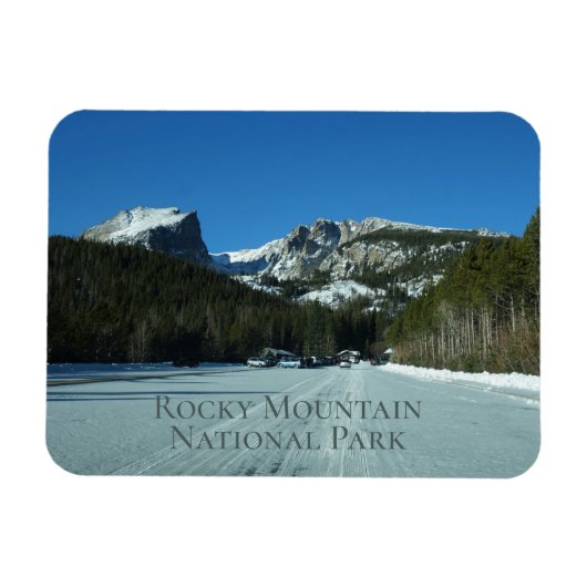 Winter im Rocky Mountain Nationalpark Magnet (Horizontal)