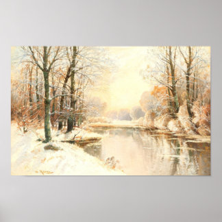 Winter im Spreewald Poster