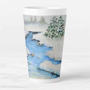Winter im Tal Milchtasse