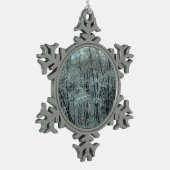 Winter im Tillamook Staat Forest Ornament (Links)