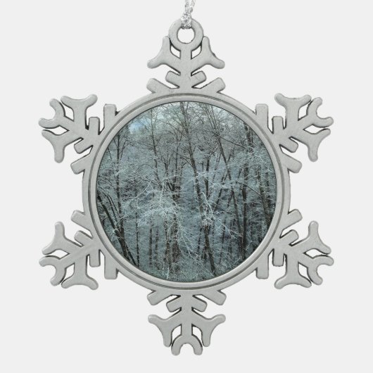 Winter im Tillamook Staat Forest Ornament (Vorderseite)