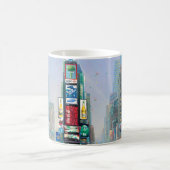 Winter im Times Square Kaffeetasse (Mittel)