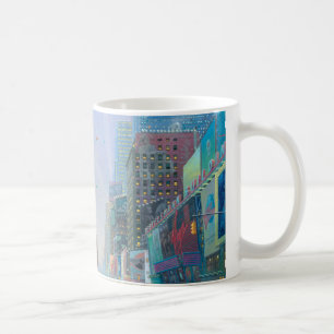 Winter im Times Square Kaffeetasse