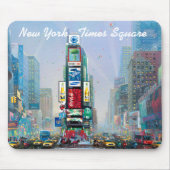 Winter im Times Square Mousepad (Vorne)