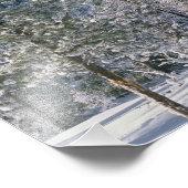 Winter im Yellowstone Nationalpark, Wyoming Fotodruck (Ecke)