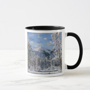 Winter im Yellowstone-Nationalpark, Wyoming Tasse