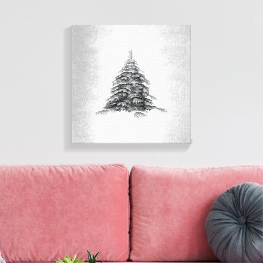 Winter Impressionen Minimalismus Moderne Kunst Leinwanddruck (Insitu (Wohnzimmer))