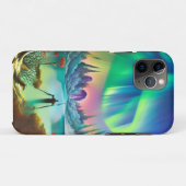 Winter in Alaska Aurora Borealis Case-Mate iPhone Hülle (Rückseite (Horizontal))