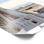 Winter in Als Odde/Dänemark Foto Print! (Ecke)