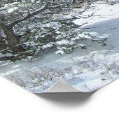 Winter in Arches Poster (Ecke)