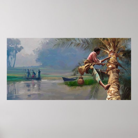 Winter in Bangladesch Poster (Vorne)