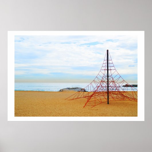 Winter in Barcelona Poster (Vorne)