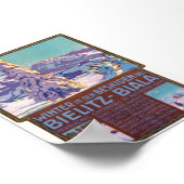 Winter in Bielitz-Biala Vintage Poster 1910 (Ecke)