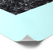 Winter in Braunwald, Schweiz Poster (Ecke)