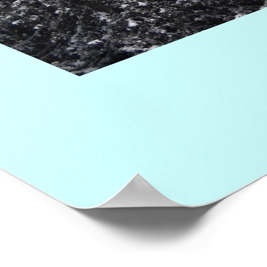 Winter in Braunwald, Schweiz Poster (Ecke)