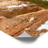 Winter in Bryce Canyon Nationalpark Poster (Ecke)