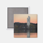 Winter in Canberra Magnet (Vorderseite/Rückseite)