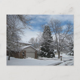 Winter in Colorado Postkarte