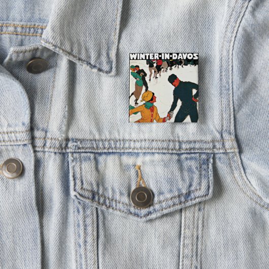 Winter in Davos Button (Beispiel)