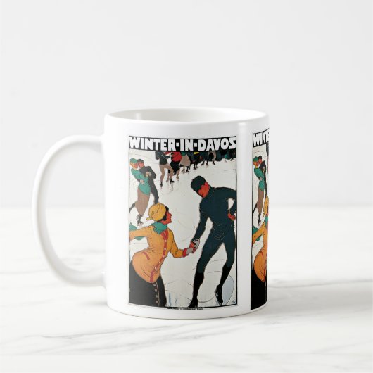 Winter in Davos Kaffeetasse (Links)