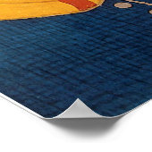 Winter in Davos Poster (Ecke)