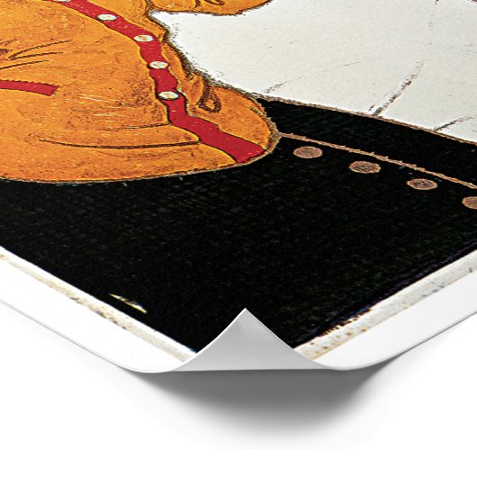 Winter in Davos Poster (Ecke)