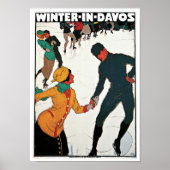 Winter in Davos Poster (Vorne)