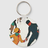 Winter in Davos Schlüsselanhänger (Vorderseite)