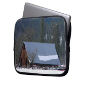 Winter in den Bergen...... Laptopschutzhülle (Vorderseite Links)