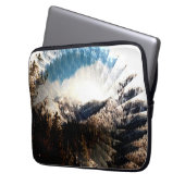 Winter in den Bergen...... Laptopschutzhülle (Vorderseite Links)