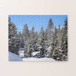 Winter in den Bergen Puzzle