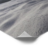 Winter in den Gorce Bergen Poster (Ecke)