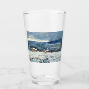 Winter in den Hügeln von Connecticut (von Childe H Glas