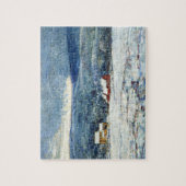 Winter in den Hügeln von Connecticut (von Childe H Puzzle (Vertikal)