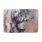 Winter in den Rocky Mountains (von Thomas Moran) Badematte (Vorderseite)