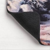 Winter in den Rocky Mountains (von Thomas Moran) Mousepad (Ecke)