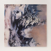 Winter in den Rocky Mountains (von Thomas Moran) Puzzle (Horizontal)