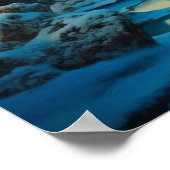 Winter in den Talfällen Poster (Ecke)