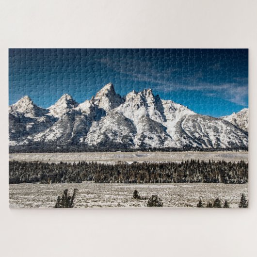 Winter in den Tetons Puzzle (Horizontal)