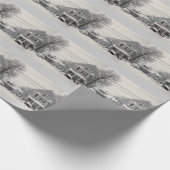 WINTER IN DER NACHBARSCHAFT GESCHENKPAPIER (Ecke)