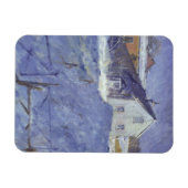 Winter in der Silver Lodge Magnet (Horizontal)
