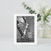 "Winter in der Stadt" Postkarte (Stehend Vorderseite)