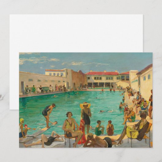 Winter in Florida | Sir John Lavery (Vorne/Hinten)