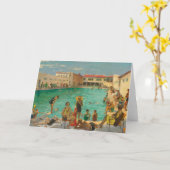 Winter in Florida | Sir John Lavery Karte (Gelbe Blume)