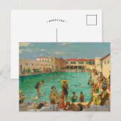 Winter in Florida | Sir John Lavery Postkarte (Vorne/Hinten)