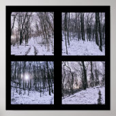Winter in Four Scenes Poster (Vorne)