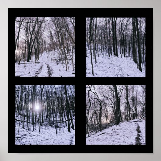 Winter in Four Scenes Poster (Vorne)