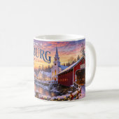 Winter in Fryeburg Maine Kaffeetasse (VorderseiteRechts)
