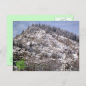Winter in Greenwood Postcard Postkarte (Vorne/Hinten)