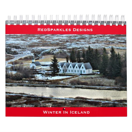Winter in Island Kalender (Titelbild)